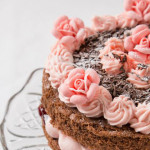 Chocolate rose cake Denise Tollyfield